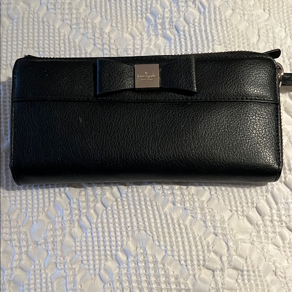 Kate Spade Black Leather Wallet